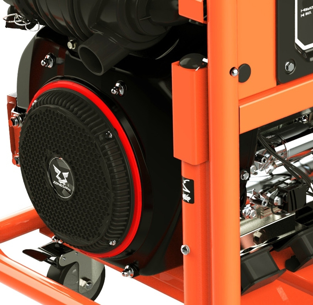 Генератор бензиновый Zongshen PB 22003 E 1T90DF221