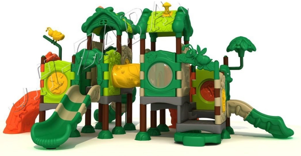 Игровой комплекс 2-6 лет для детской площадки