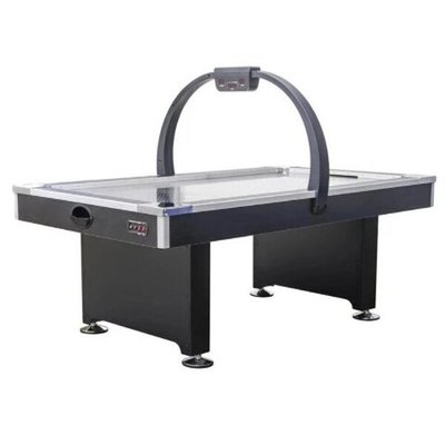 Аэрохоккей «BLACK DIAMOND» 7 ф (214 х 122 х 79 см, черный) стальное поле