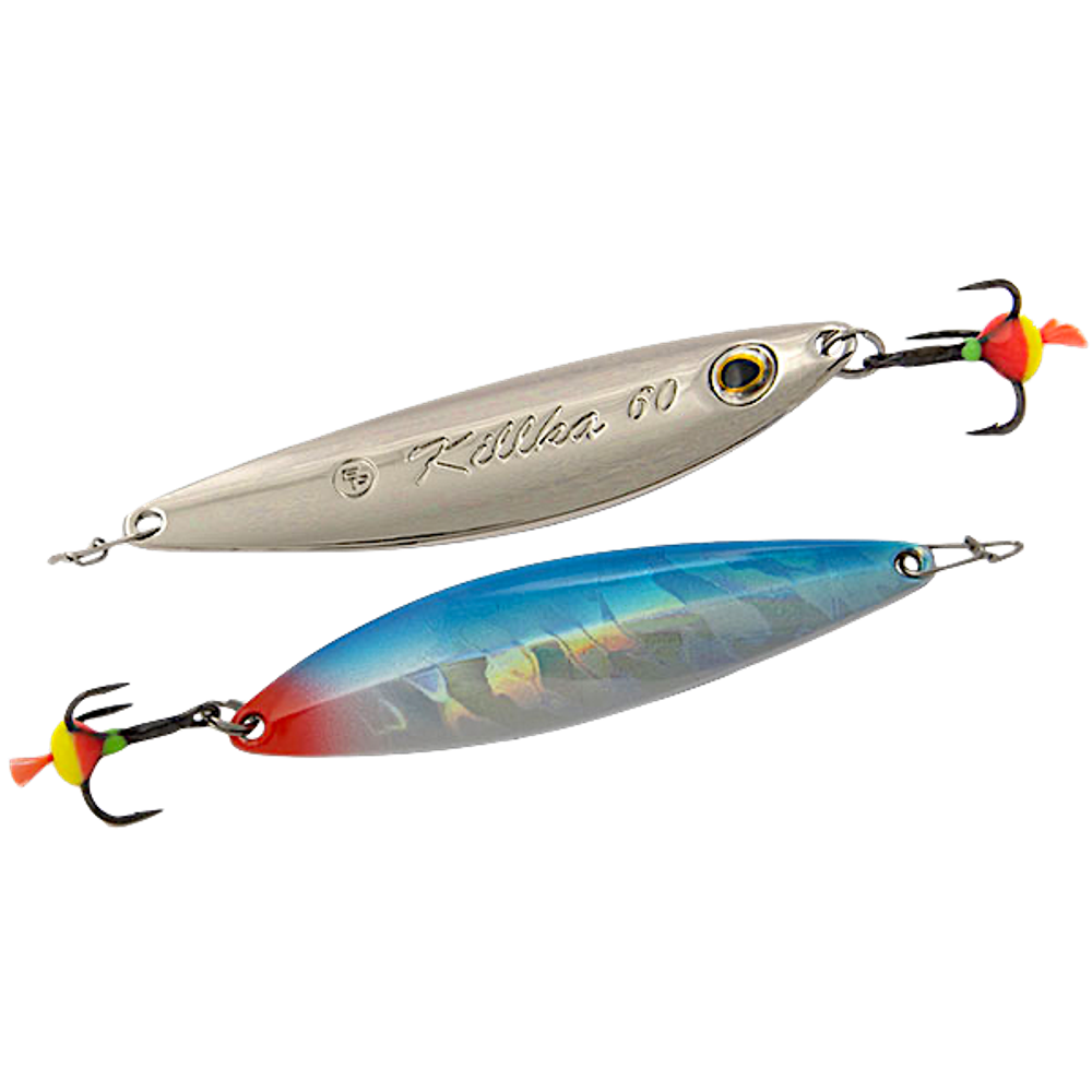 Блесна зимняя EcoPro Killka 60мм 12г Вертикальная Тройник №6 -