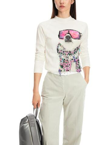 Marc Cain Джемпер с принтом