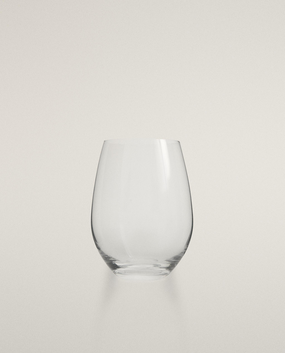 Zara Home стакан из стекла, цвет прозрачный, 12 см · 0246/401
