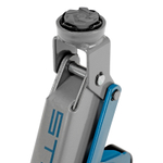 Домкрат гидравлический подкатной с фиксатором, 2.5 т, Safety Pin, 140-385 мм, в кейсе Stels