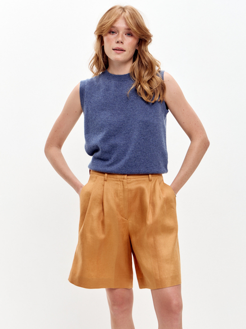 Льняные шорты