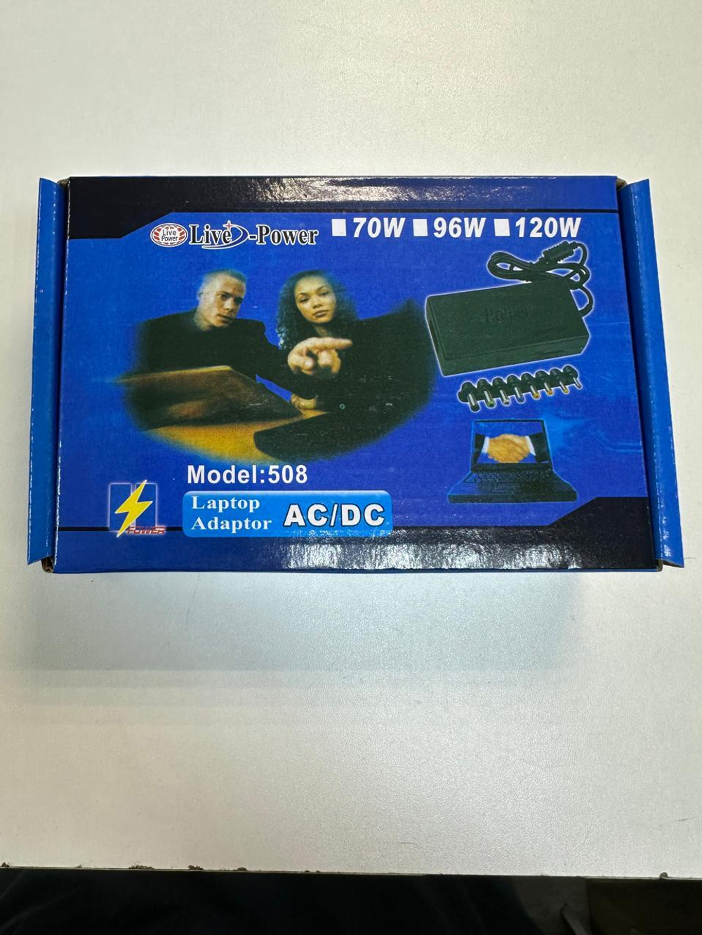 Сетевой блок питания Life LF-508 12V-24V 100W+8 насадок