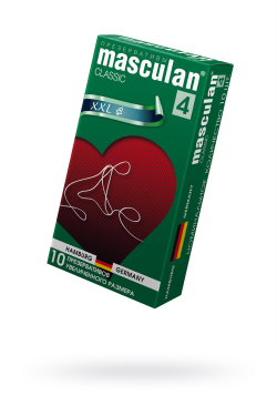 Презервативы Masculan 4 Classic Увеличенного размера, 10шт