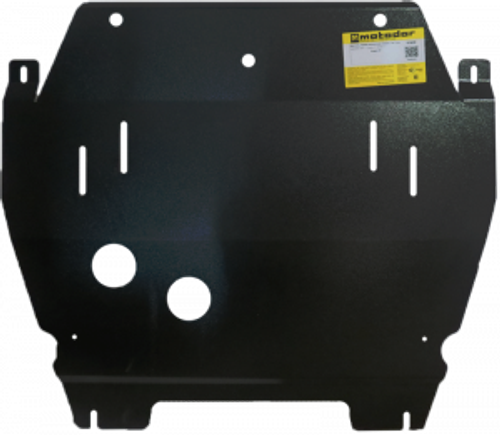 Защита картера Двигателя, КПП. 2 мм, Сталь. для Peugeot 307 2000-2005 MOTODOR.01620