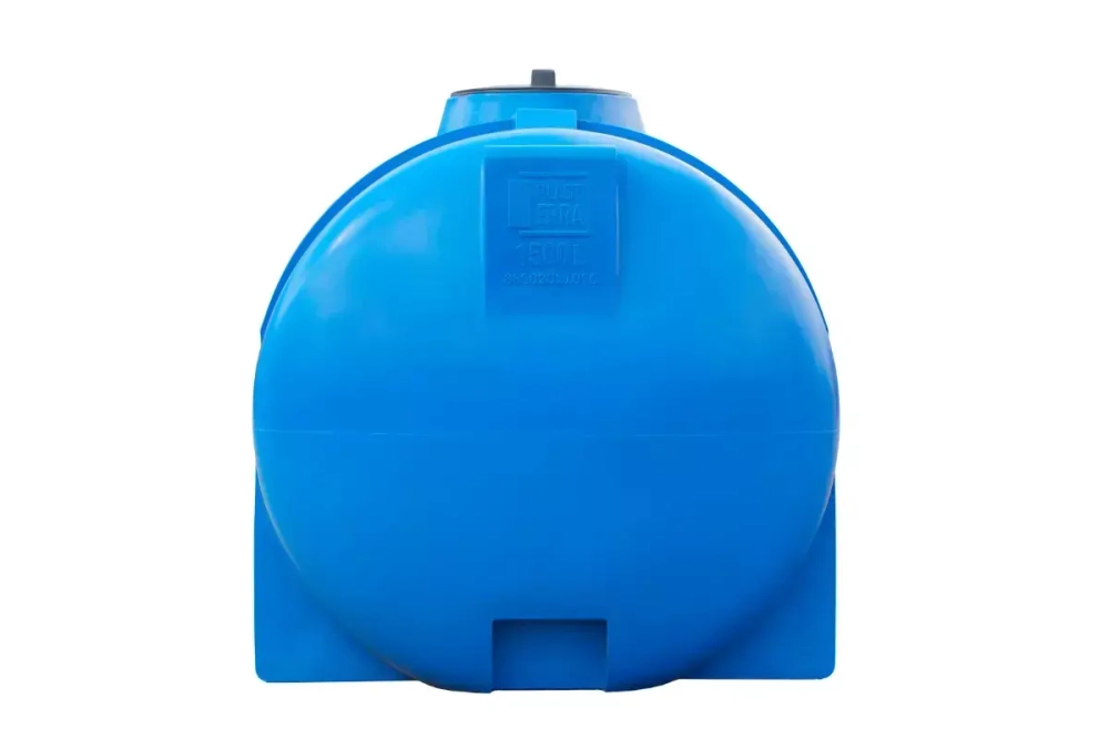 Емкость цилиндрическая Пластерра PT GL 1500 л. горизонтальный (1550x1050x1130см;синий) - арт.561525