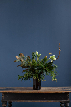 Букет символ года Green wooden snake