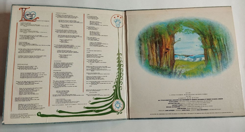Винтажная виниловая пластинка LP Genesis Trespass (USA 1974)