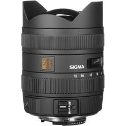 Объектив Sigma AF 8-16mm f/4.5-5.6 DC HSM Canon EF-S, черный