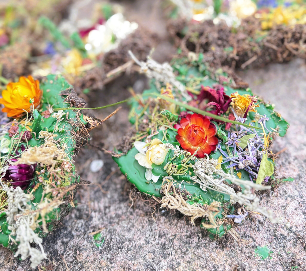 Земляная Свеча. Средняя Зеленая. Материализация. Здоровье и Финансы + ПОДАРОК