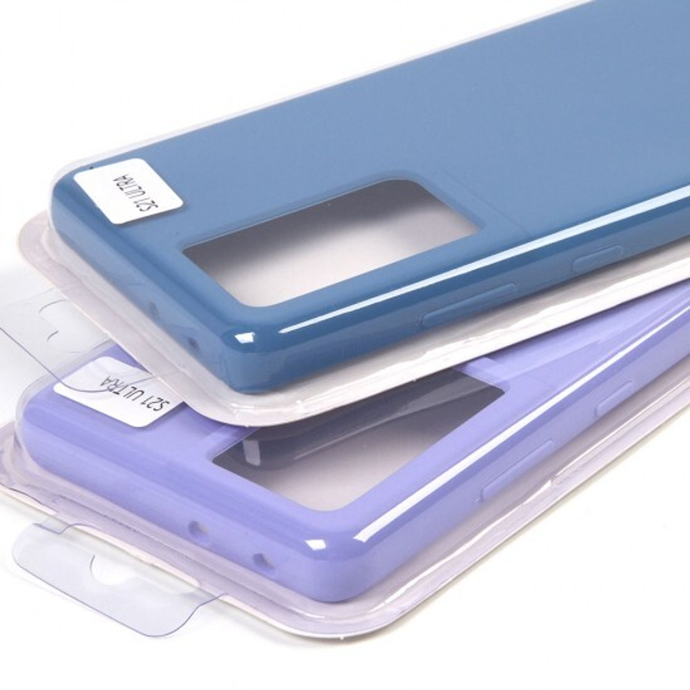 Панель для Samsung Galaxy S21 Ultra, SoftTouch, 007002 Темно-синий