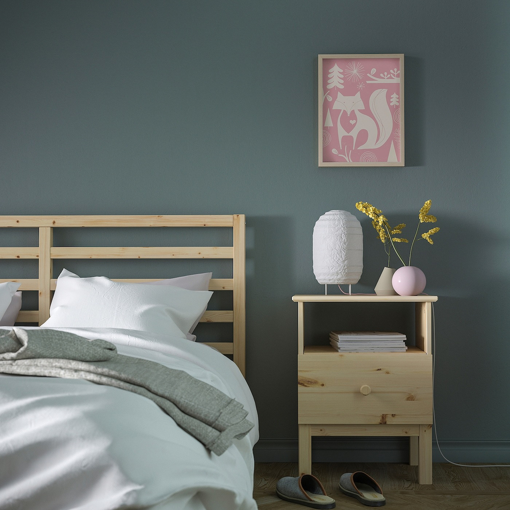 IKEA BILD  (ИКЕА БИЛД)  -  Плакат, Лесные существа 2, 30x40 см