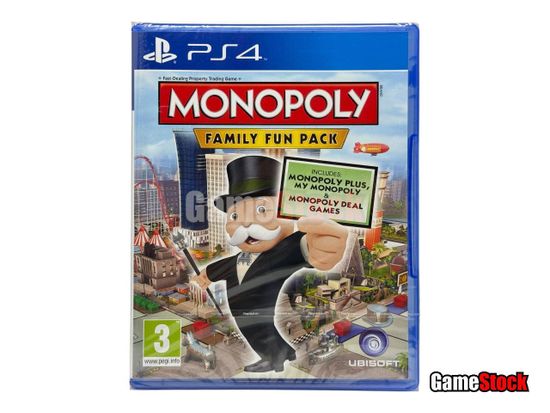 PS4 Monopoly Family Fun Pack CUSA-01337 (Русские субтитры)