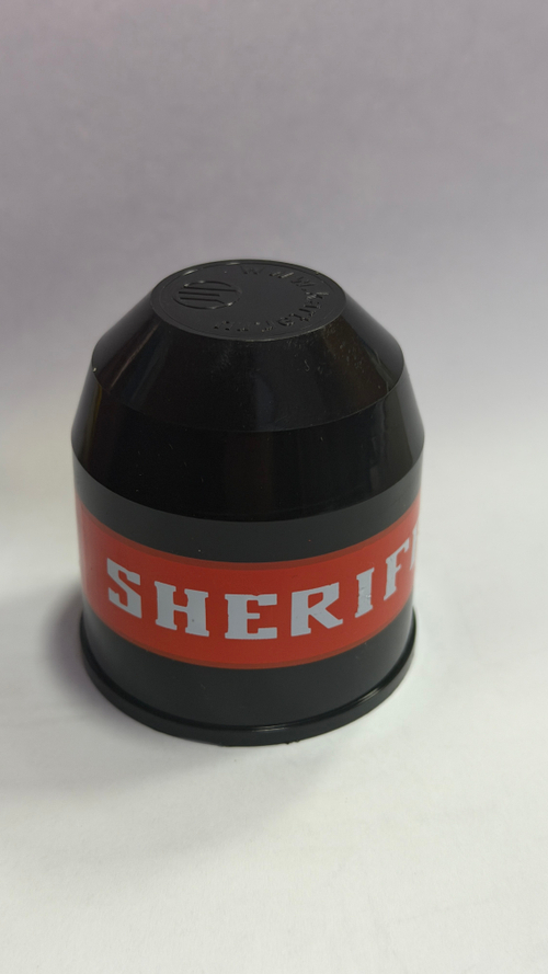Колпачок на шар фаркопа SHERIFF, пластик, красный