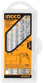 Набор сверл по бетону 5шт. SUPER INGCO AKDB3055