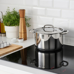IKEA 365+ Кастрюля с крышкой, нержавеющая сталь, 5,0 л