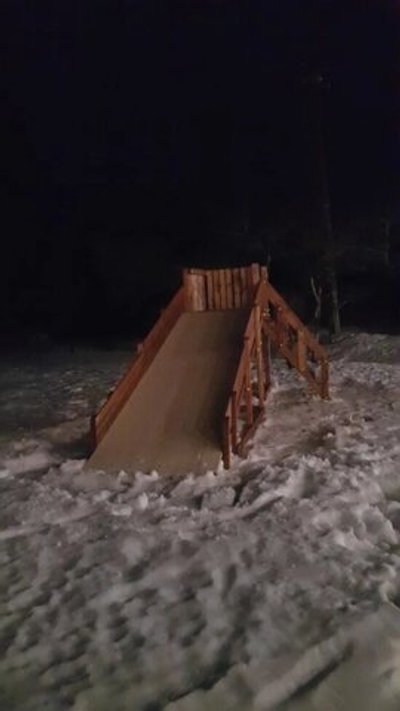 Зимняя горка "Метелица" 10 метров