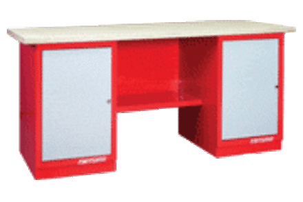 Верстак слесарный 2 тумбы: 1 дверца/1 дверца 01.200 Ferrum