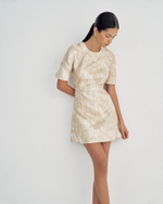 Regina gold dress