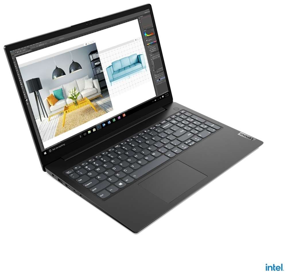 Ноутбук Lenovo V15 G2 IJL 15.6" / 8 Гб / SSD 256 Гб / Без ОС / 82QY00PERU