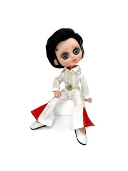 Кукла BERJUAN виниловая 35см Biggers De Lux Elvis (25004)