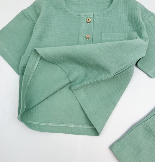 Комплект муслиновый, Шалфей