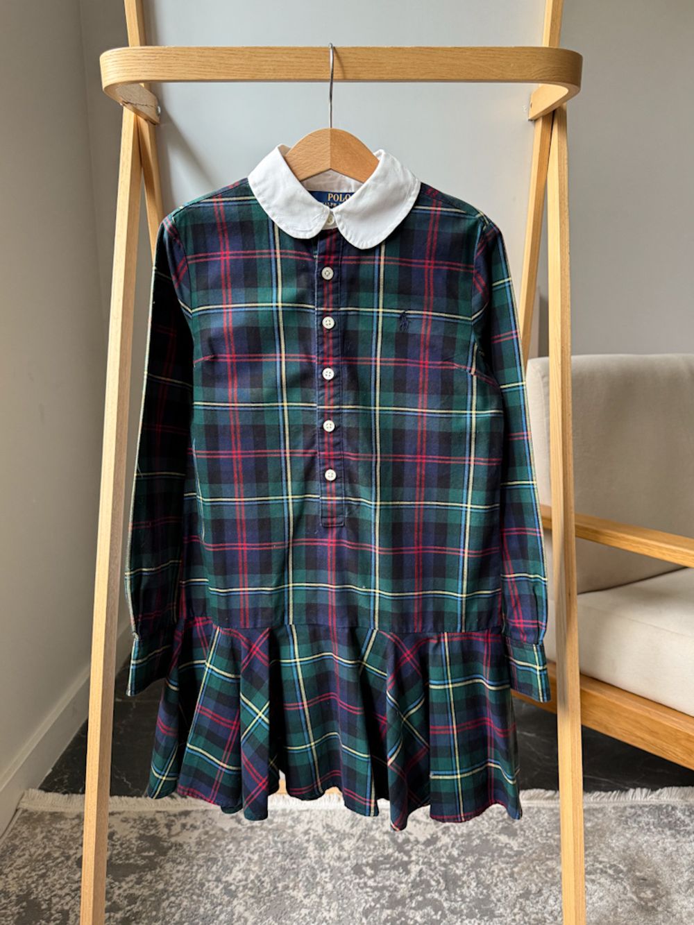 Хлопковое платье Polo Ralph Lauren, 122