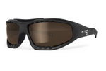 Спортивные очки LiP Surge Aero / Matt Black - Black / PC Polarized / Levante Series Chroma Brown