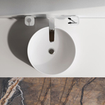 Раковина накладная, круглая, 40 см AM.PM Func M8FWCC40400WG