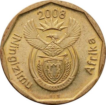 10 центов 2008 ЮАР