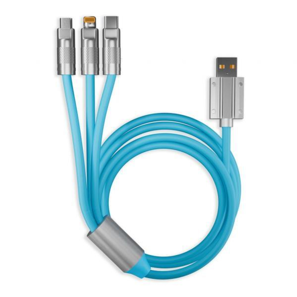 Smartbuy Кабель для зарядки 3 в 1 (Type c/Lightning/Microusb) 3A 1м