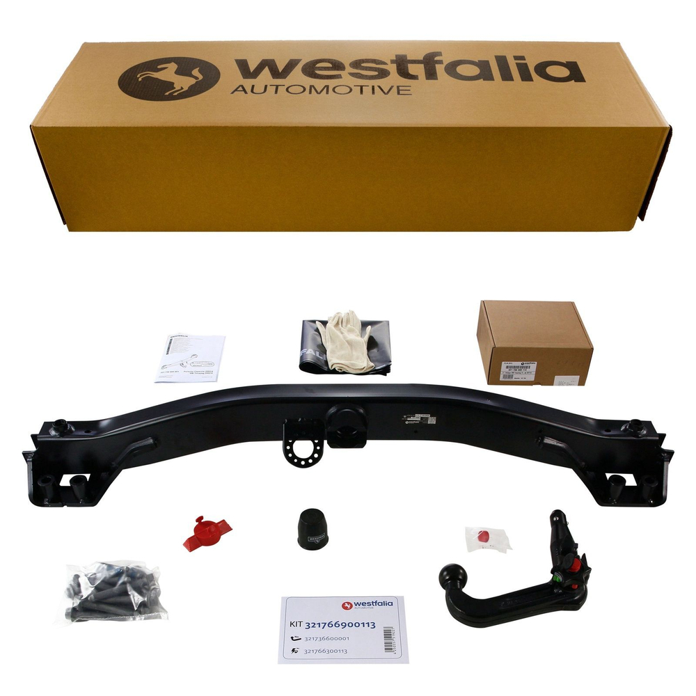 Фаркоп Westfalia 335106600001 для Toyota Proace 16-, Citroen Jumpy/Spacetourer 16-, Peugeot Expert/ Traveller 16-(паспорт и сертификат в комплекте)(без электрики)