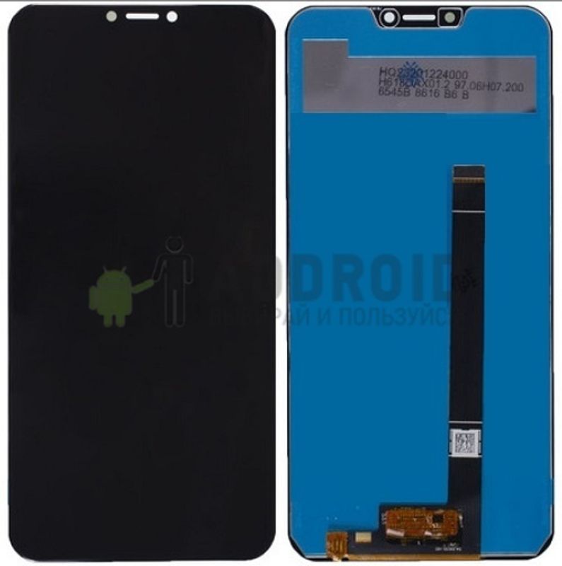 Дисплей для Asus ZE620KL в сборе с тачскрином на рамке (Black)