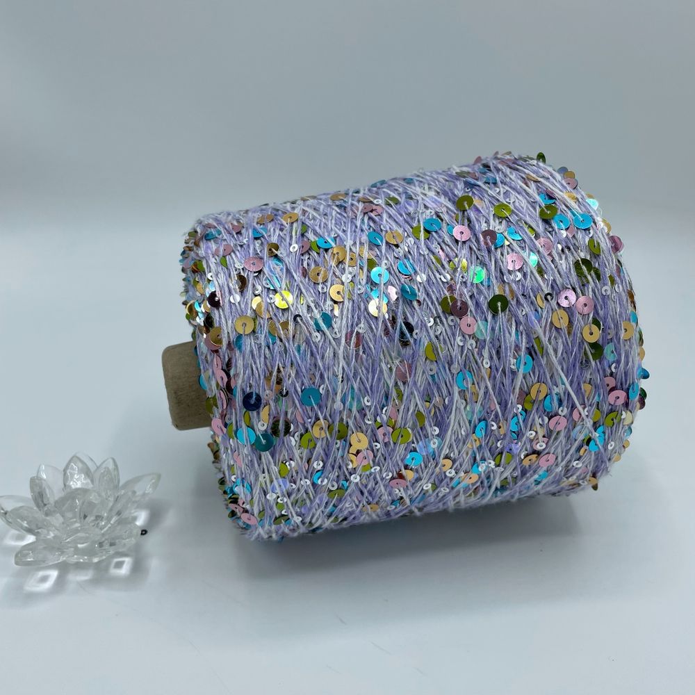 Пайетки FILATI ITALIANA 98% хлопок 2% пайетки