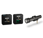 Беспроводная система RODE Wireless GO II Single, 1 передатчик + RODE VideoMic ME