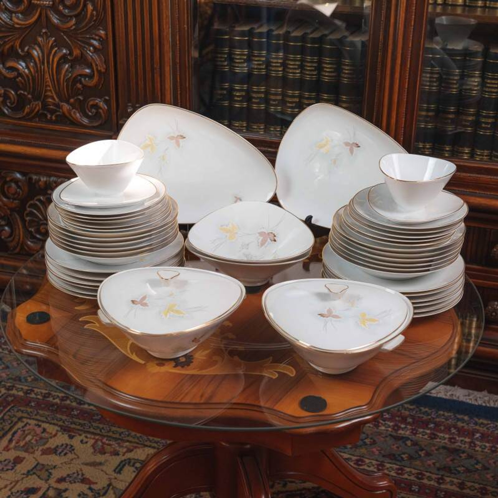 Столовый сервиз на 12 персон «Осенние листья»