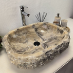 Раковина из оникса Erozy Grey EO-62176 59*48*15 0094