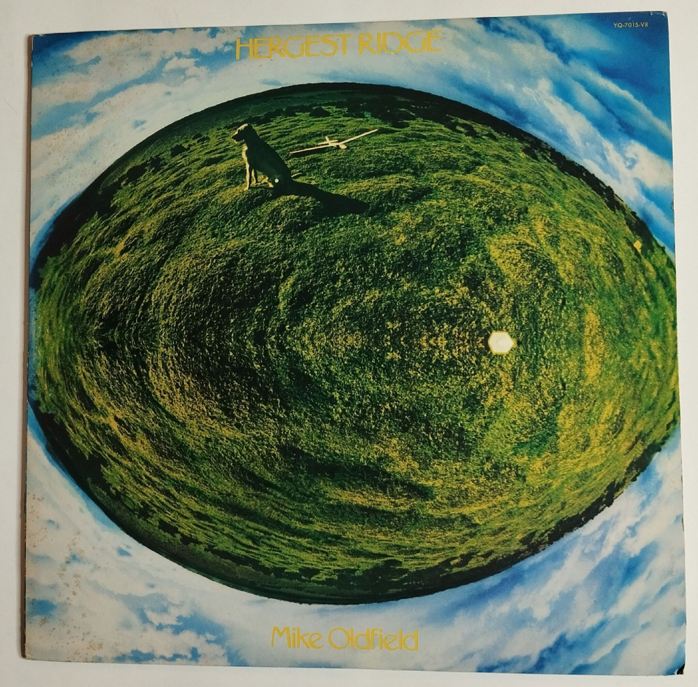 Винтажная виниловая пластинка LP Mike Oldfield Hergest Ridge (Japan 1974) (No Obi)