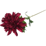 Цветок искусственный «Natur» 65см Георгин бордовый
