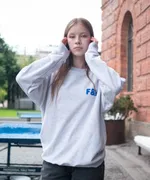 Толстовка Hardlunch F&K меланж серая