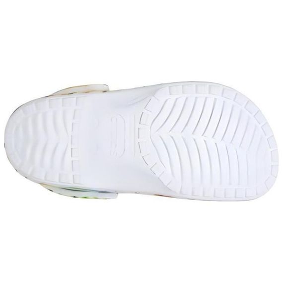 Crocs Classic Tie Dye Clog 'Green White Yellow'