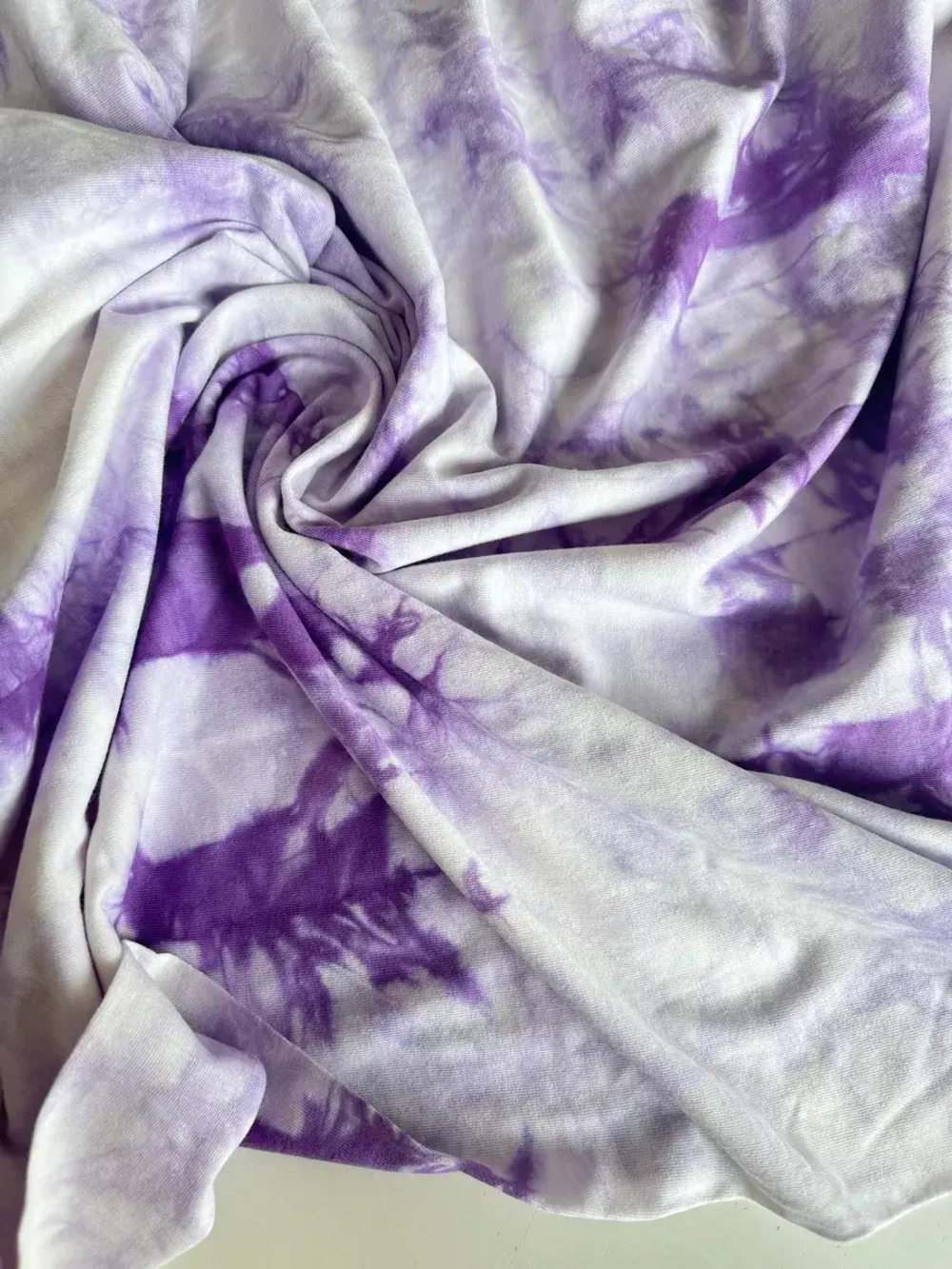 Кулирка ткань для шитья хлопок принт Тай Дай 1м чулок