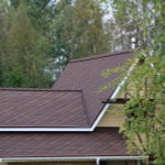 Черепица гибкая Roofshield Фемили Лайт Модерн FL-М-16 коричневая с оттенением