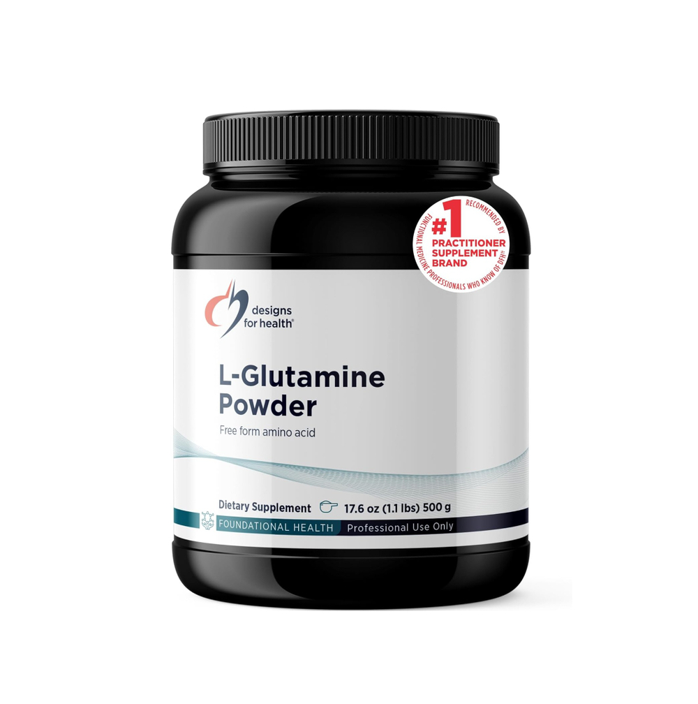 Designs For Health - LGL500 - L-Glutamine Powder - 500 gr