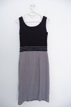 Платье Lady Style черно-серое 40-42 размер