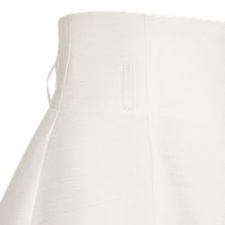 Бермуды с завышенной талией из шелка Дюпион