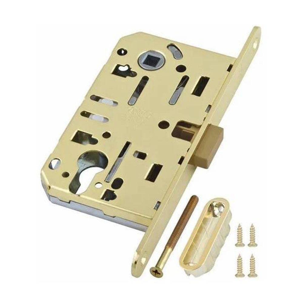 Замок MEDIANA POLARIS под цилиндр - AGB Латунь матовая Замок MEDIANA POLARIS под цилиндр - AGB Латунь матовая