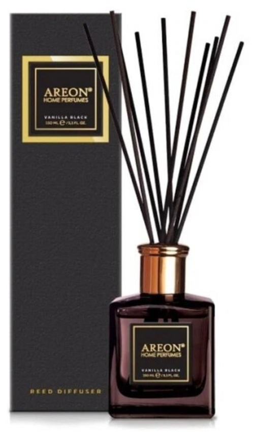 Ароматизатор бытовой 150 мл  AREON HOME PERFUME STICKS EXCLUSIVE  Ванила Блэк (AREON)